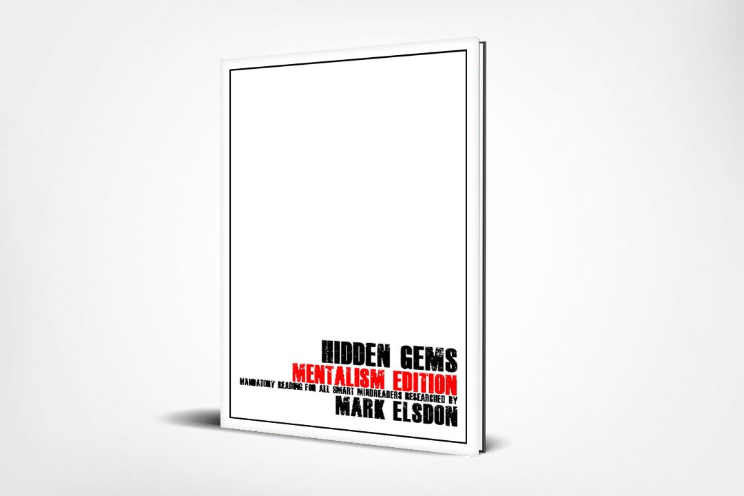 Hidden Gems Mentalism Edition by Mark Elsdon - Click Image to Close